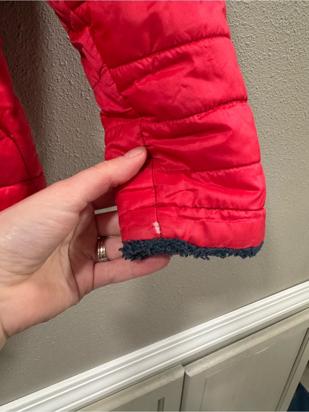 The North Face Girls Mossbud Swirl Reversible Jacket - Picture 2 of 11